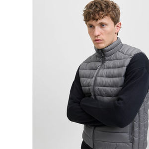 Chaleco Térmico sin Mangas para Hombre, Chaqueta Acolchada, Chaleco con Cierre, Chaleco de Invierno Informal de Alta Calidad - Product Image 4