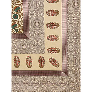 100% Cotton Green <b>Floral</b> Super King <b>Bed</b> Set with 3 Pieces (SHKV1108) - Product Image 5