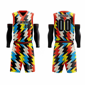 Pantalones Cortos de Verano Reversibles Unisex, Camisetas Sublimadas, Tallas Grandes, Transpirables, Personaliza tu Propio Uniforme de Baloncesto - Product Image 4