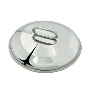 Tapa de Olla de Acero Inoxidable DUNE Cromado Pulido 309 de 24 cm para Piezas de Utensilios de Cocina Metalsomma - Product Image 2