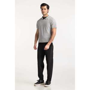 Suéter de Punto Liso Teñido para Hombre, 100% Algodón Transpirable, Manga Corta, Informal, Invierno, OEM, ODM, Marca Privada - Product Image 5