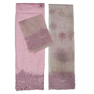 Luxury African Dress 100% <b>Polyester</b> Hand Beaded Stone Geometric Pattern Wedding & Evening Partywear Customizable <b>Fabric</b> & Color - Product Image 3