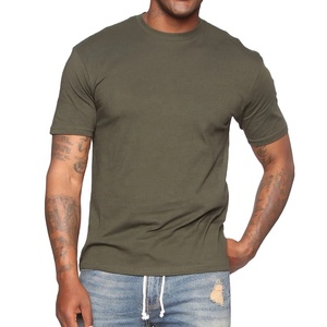 T-shirt unisexe de haute qualité, col rond, en coton, impression personnalisée, t-shirts en microfibre 3D, poids lourd, pour hommes - Product Image 1