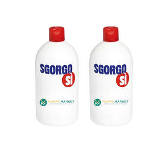 HM Professional 2x1L Drain Cleaner Powerful Liquid for Toilet and Pipeline Dissolves Hair and Grease <b>Clogs</b> - Product Image 1