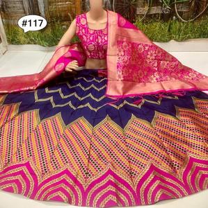Belle Designer Banarasi Barcode Lehenga Choli - Product Image 6