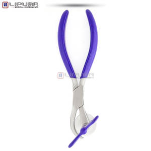 Coupe-anneau de doigt d'urgence robuste 6.5 "poignées en PVC en acier inoxydable de qualité chirurgicale outil professionnel Instruments médicaux sûrs - Product Image 3