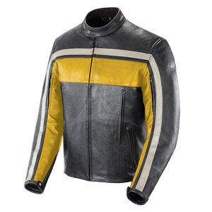 Chaqueta de Motocicleta de Cuero de Alta Calidad para Hombre, Invierno 2025, Transpirable, Diseño de Manga Larga, Colores Personalizables, Servicio OEM con Logotipo - Product Image 1
