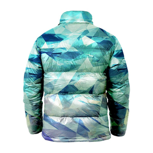 Chaqueta térmica gruesa de invierno con logotipo personalizado para hombres y niños, cuello alto con capucha, a prueba de viento, diseño largo de piel, ropa de lona OEM para mujeres - Product Image 3