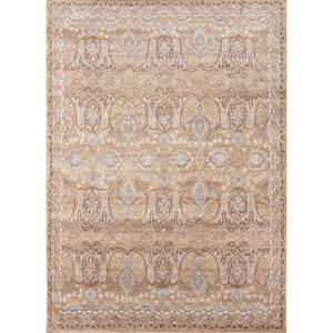 Alfombra de Seda Anudada a Mano AKPS-1027, Diseño de Medallón Gulkamak, Rojo Naranja, 10 mm de Grosor, para Uso Doméstico, Rectangular, de Algodón Orgánico, para Pasillo - Product Image 1