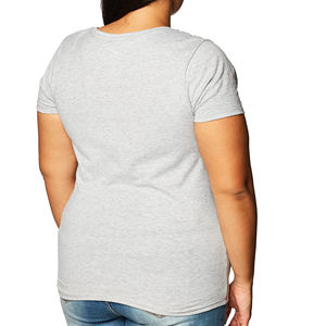 Camisetas de Poliéster Personalizadas al por Mayor para Mujer, Secado Rápido, Tela Suave, Camisetas Lisas de Mezcla de Poliéster para Mujer - Product Image 6