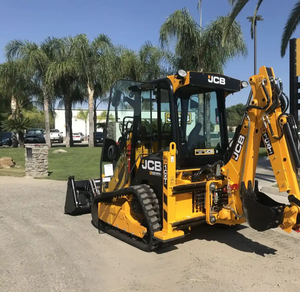 รถตักล้อยางมือสอง JCB 1CX ขนาด 4 ตัน 50 แรงม้า สำหรับงานก่อสร้างและงานถนน - Product Image 1