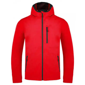 Veste de randonnée imperméable extérieure en polyester 100% personnalisée homme vêtements de course coupe-vent/coupe-vent/veste respirante - Product Image 3