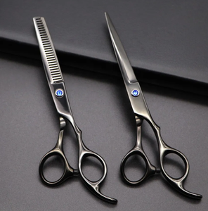 Kit de tijeras de peluquero profesional 2025, cuchillas afiladas de 5,5 pulgadas, Kits de afeitado de acero inoxidable, fácil, uso Simple, herramientas coloridas para el cabello - Product Image 5