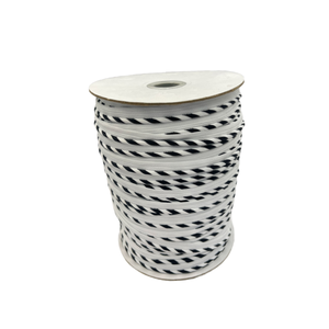 Cordón de Lurex Rojo de 10 mm, 100% Poliéster, Ecológico, para Prendas, Bolsos, Zapatos y Textiles para el Hogar, Venta al Por Mayor de Fábrica - Product Image 3