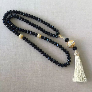 BOOST BEADS MUSLIM TASBIH ROSARIO Cuentas de oración musulmana Resina islámica Tasbih - Product Image 1