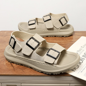 Sandalias Casuales de Verano para Hombre y Mujer, Disponibles para Entrega Rápida, Parte Superior Ligera de PU, Suela Antideslizante y Cómoda, Punta Abierta - Product Image 3