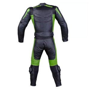 Combinaison de course en cuir de moto de qualité supérieure personnalisée combinaison de course en cuir véritable pour hommes vente en gros - Product Image 6