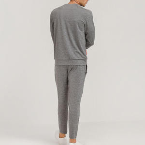 Venta al por mayor de ropa deportiva con cremallera para hombre con logotipo personalizado sudaderas con capucha 2 piezas Casual Jogging Suits Set con etiqueta privada para el invierno - Product Image 6