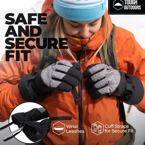 Sports Chauffés En Plein Air Nouvelle Arrivée Qualité Premium Personnalisé Fait Taille Couleur Style Gants De Ski Sécurité Porter PAR AMAZING INDUSTRIES - Product Image 6