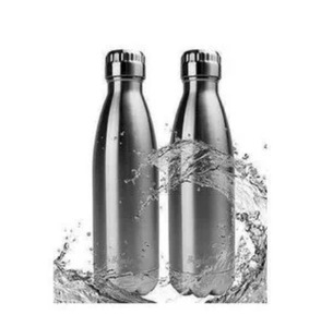 Venta de Fábrica, Vaso Térmico de Acero Inoxidable de Doble Pared, 500 ml, Duradero, Botella de Agua Aislada al Vacío para Bebidas Frías y Calientes - Product Image 1