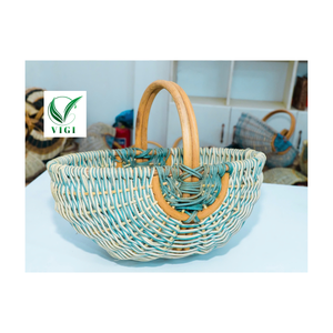 Paniers en rotin les plus vendus pour les pique-niques, les fruits et les cadeaux pour la maison-Meilleurs prix au Vietnam 2025 - Product Image 4