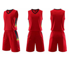 Custom Sublimated Adult Unisex Basketball Uniform High Quality Plus Size Breathable Quick-Dry Sportswear - Product Image 1