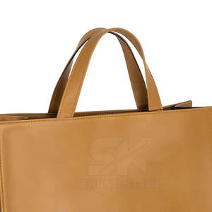 Servicio OEM, Bolso de Mano de Cuero de un Solo Color al por Mayor, Nuevo Diseño, Bolsos de Mano de Cuero de un Solo Color - Product Image 6