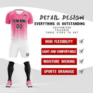 เสื้อฟุตบอลแบบระเหิดชุดเครื่องแบบสั้นสำหรับผู้ชายเสื้อกีฬาฟุตบอลแบบซับลิเมชันเสื้อโพลีแขนสั้นสำหรับผู้ชาย - Product Image 5