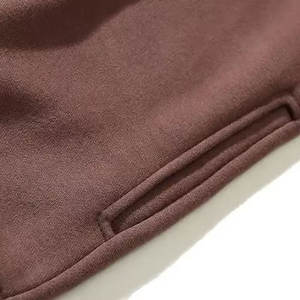 Prix de gros du service OEM Sweats à capuche avec impression bouffante pour hommes Sweats à capuche légers avec impression bouffante de couleur unie - Product Image 5