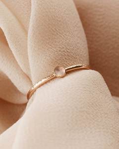 แหวนพลอยมูนสโตนสีรุ้งทำด้วยมือทำด้วยมือวง925แข็งสายรัดเงินสเตอร์ลิงทำด้วยมือเครื่องประดับเพชรครบรอบผู้หญิง - Product Image 2