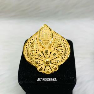 ชุดสร้อยคอโซ่ชุบทอง18K สไตล์ล่าสุดสำหรับผู้หญิงเครื่องประดับดีไซน์ดอกไม้ที่ทันสมัย - Product Image 3