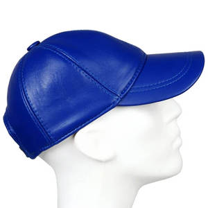 Gorro de Béisbol de Cuero Genuino de 5 Paneles con Bordado Personalizado, Ajustable, Transpirable, para Hombre, para Invierno - Product Image 3