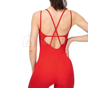 จั๊มสูทชิ้นเดียวสำหรับผู้หญิงชุดออกกำลังกายชุดเต็มตัวไร้รอยต่อสำหรับใส่ไปยิมฟิตเนส - Product Image 5