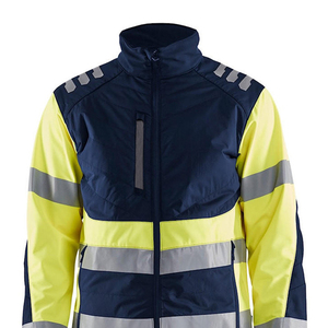 Logotipo personalizado Impreso Hi Vis Reflective Construcción Chaqueta DE SEGURIDAD Transpirable Ropa de trabajo de invierno con material reflectante 3M - Product Image 5