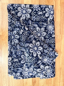 Tela de algodón puro con estampado de bloques a mano de India, tela con patrón de estampado Floral para textiles para el hogar y suministro de vestidos - Product Image 4