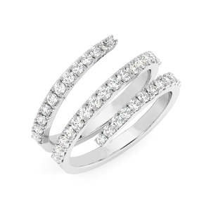Anillos de Plata de Ley 925 de Primera Calidad para Mujer, Chapados en Rodio con Diamantes o Circonitas, Diseño Numérico, Joyería para Hombre - Product Image 1