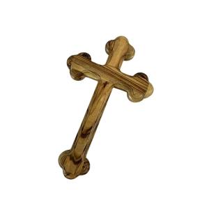 Fabriqué à la main sculpté manguier bois croix décoration murale croix en bois tenture murale croix Unique chrétien religieux cadeau et maison - Product Image 3