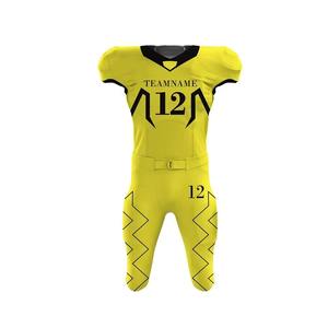 Maillots de football américain personnalisables, respirants, ensembles d'uniformes grande taille, 100% polyester, logo personnalisé, toutes saisons, manches courtes - Product Image 2