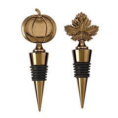 Stylish modern metal <b>bottle</b> <b>stopper</b> with geometric shape for elegant tabletop decoration display - Product Image 3