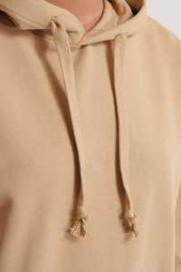 Sudadera Corta con Hombros Caídos Extra Grande Personalizada para Mujer, Sudadera Corta de Algodón 100%, Estilo Urbano, Holgada, Sudadera con Capucha para Mujer - Product Image 4