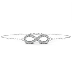 18k <b>Solid</b> <b>Gold</b> Lab Grown Diamond IGI Certified Minimalist Unisex Bracelet-Elegant & Dazzling - Product Image 3