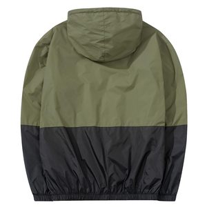 Veste coupe-vent OEM, veste imperméable, grande taille, légère, à capuche, respirante, coupe-vent, pour homme - Product Image 5