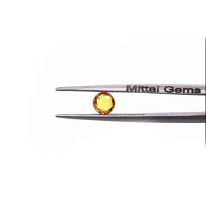 Saphir Jaune Naturel Non Traité, Pierre Libre Calibrée, Tailles Rondes 3mm et 4mm, Tailles Asscher/Brillant/Ovale - Product Image 2