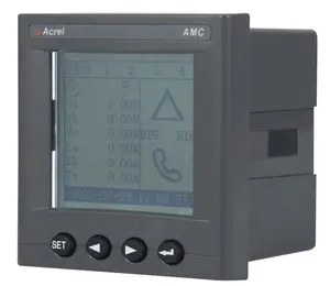 Acrel AMC300L 96mm Panel Meter 220V 6 * 3 Phase CT Inputs Energy Monitoring Digital RS485 Meter