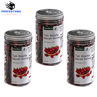 Fleurs de Roselle Dorée Séchées Premium, Thé Herbal Exotique, Marque Nutrifarm, 300g, Qualité Supérieure, Qualité Export, Durée de Conservation 24 Mois