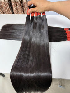 Usine en gros! Cheveux humains 100% vierges vietnamiens bruts super doublement étirés, en vrac, prix abordable et d'excellente qualité - Product Image 4