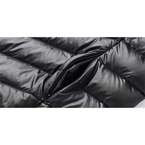 ออกแบบและเลือกสีได้ตามต้องการ เสื้อแจ็คเก็ตพัฟเฟอร์ผู้ชายไซส์ใหญ่ สไตล์สตรีทแวร์สำหรับฤดูหนาว  โลโก้แบบนูน  เสื้อแจ็คเก็ตพัฟเฟอร์ผู้ชายคุณภาพสูง - Product Image 2