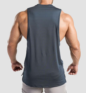 Camisetas sin mangas de entrenamiento muscular para hombres | Camisas de gimnasio que absorben la humedad | Chalecos atléticos sin mangas Camisetas sin mangas para Fitness y ejercicio - Product Image 4
