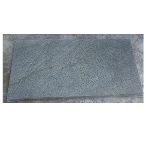 Revêtement de sol en ardoise naturelle polie au mica vert de taille personnalisée pour intérieur moderne et extérieur pour la cuisine Grand exportateur - Product Image 6