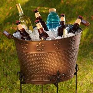 Nouveauté Design moderne Accueil Bar Ware Baignoire à vin Baignoire à vin en acier inoxydable de la meilleure qualité pour table Seau à vin - Product Image 5